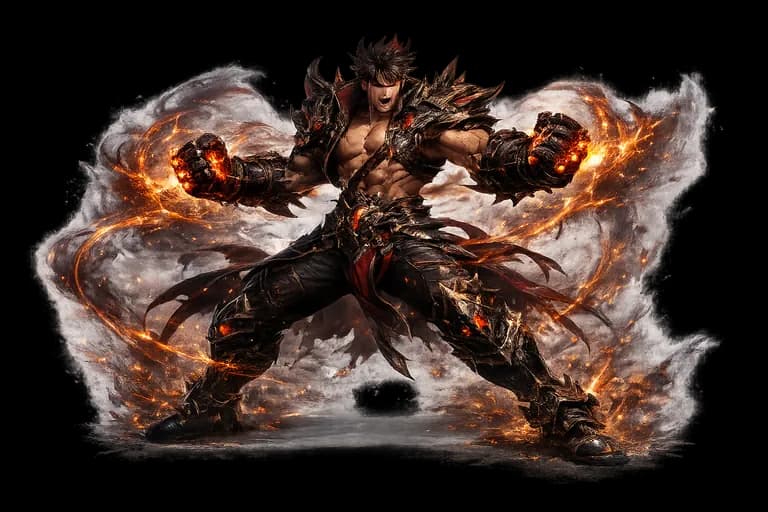 Arte de Rage Fighter